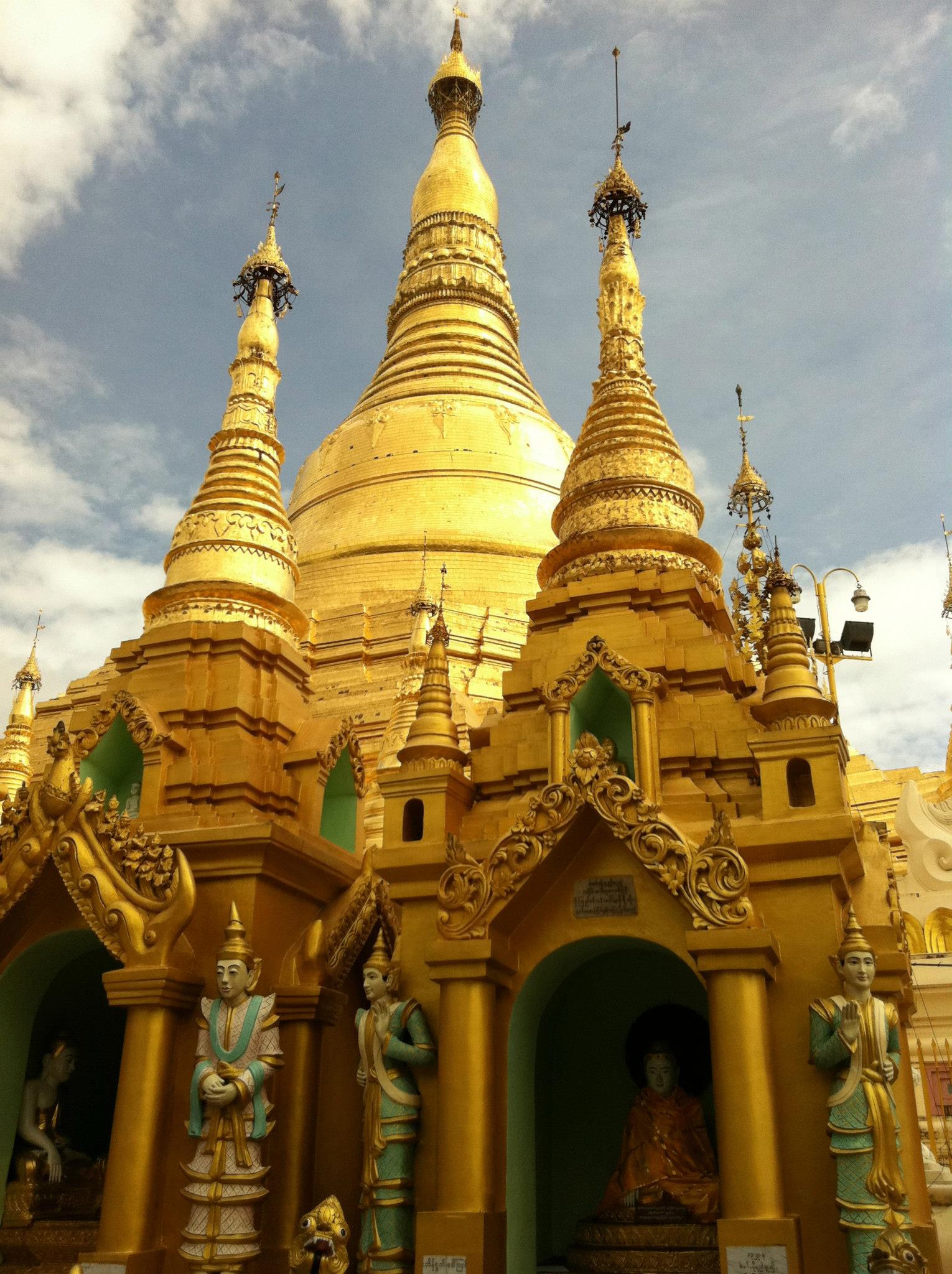 Yangon, Myanmar, and Schwedagon “The Golden Temple”