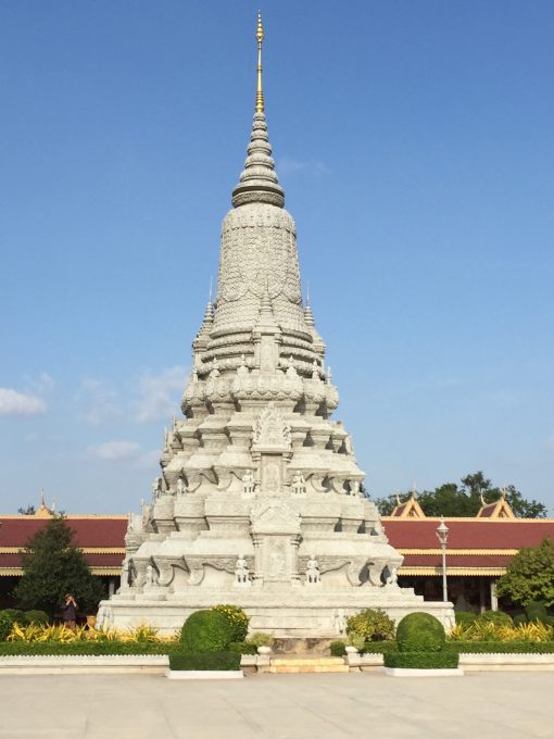 a temple inside Cambodian Royal Palace, Phnom Penh