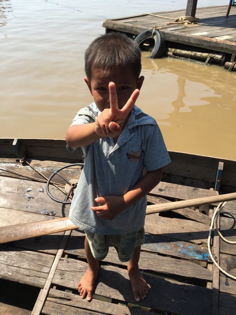 The boy living at Tonle Sap, Siem Reap