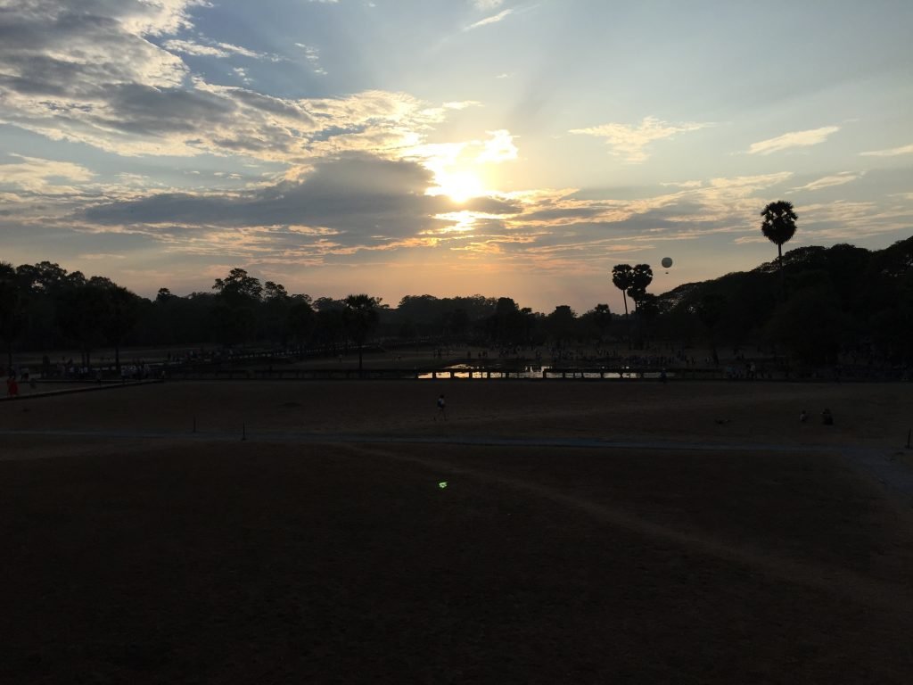 Sundown at Angkor Wat, Siem Reap