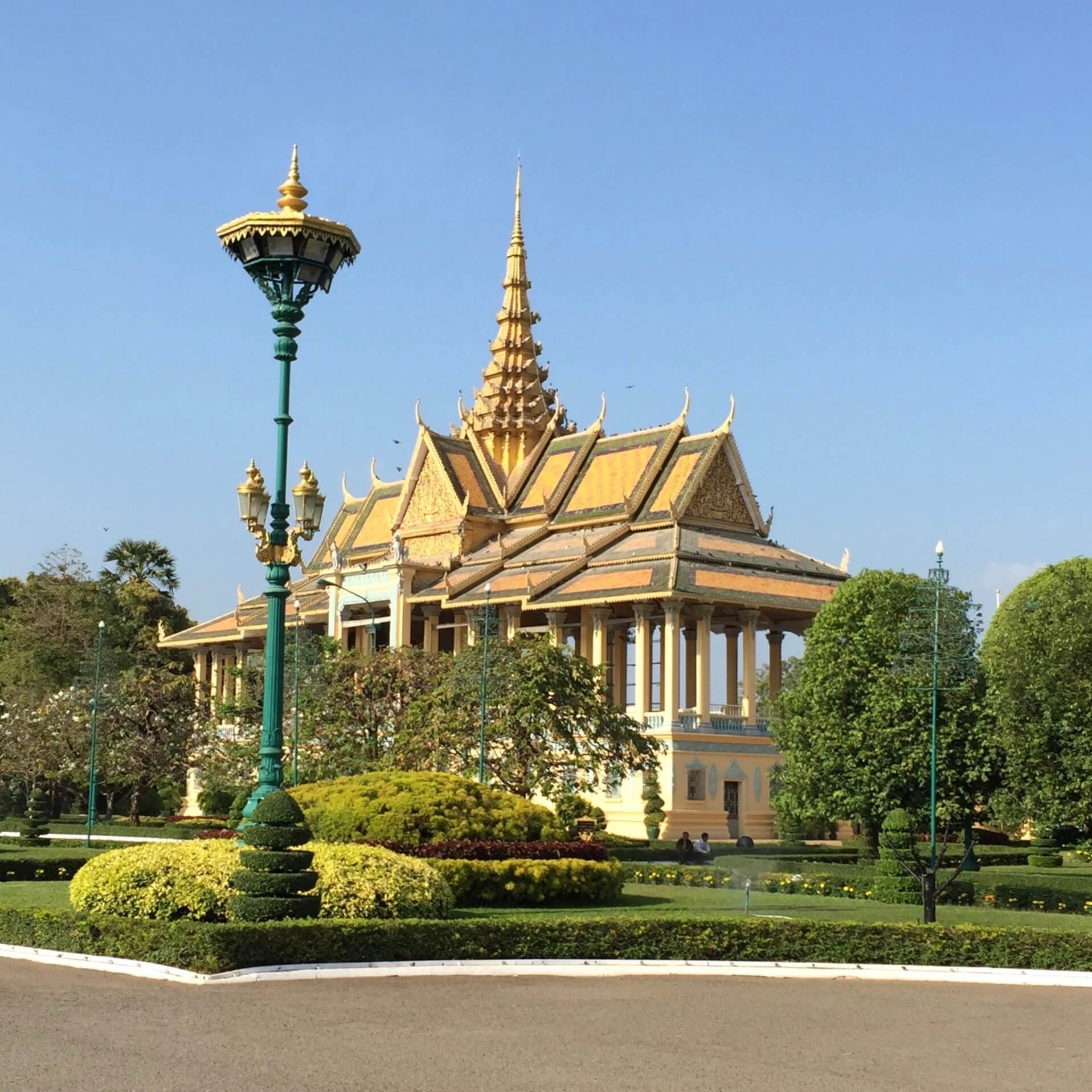 Chanchhaya Pavillion in Cambodia's Royal Palace, Phnom Penh