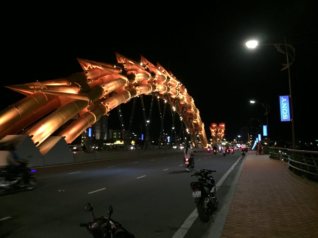 tail of the Dragon bridge at Da Nang