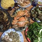 dinner-crab-noodle-snail-seafood-quynhon-binhdinh-thebroadlife-travel-vietnam
