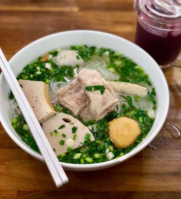Bun Moc, Saigon Food, Vietnamese cuisine
