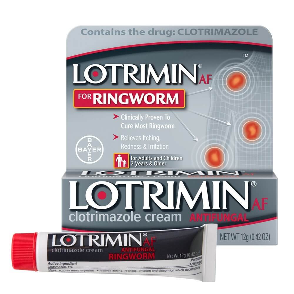 Lotrimin, a travel medicine to cure ringworm