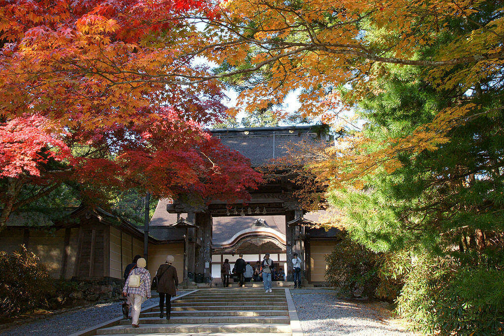 Koyasan Kongobuji Temple and stone garden