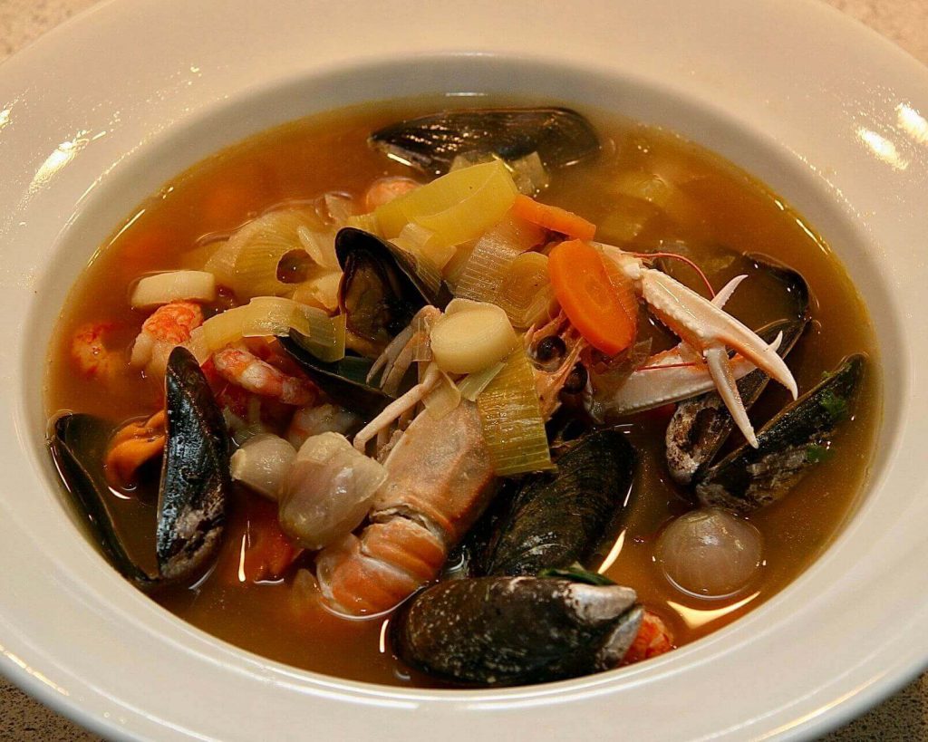 French Bouillabaisse In Marseille, a typical food experience