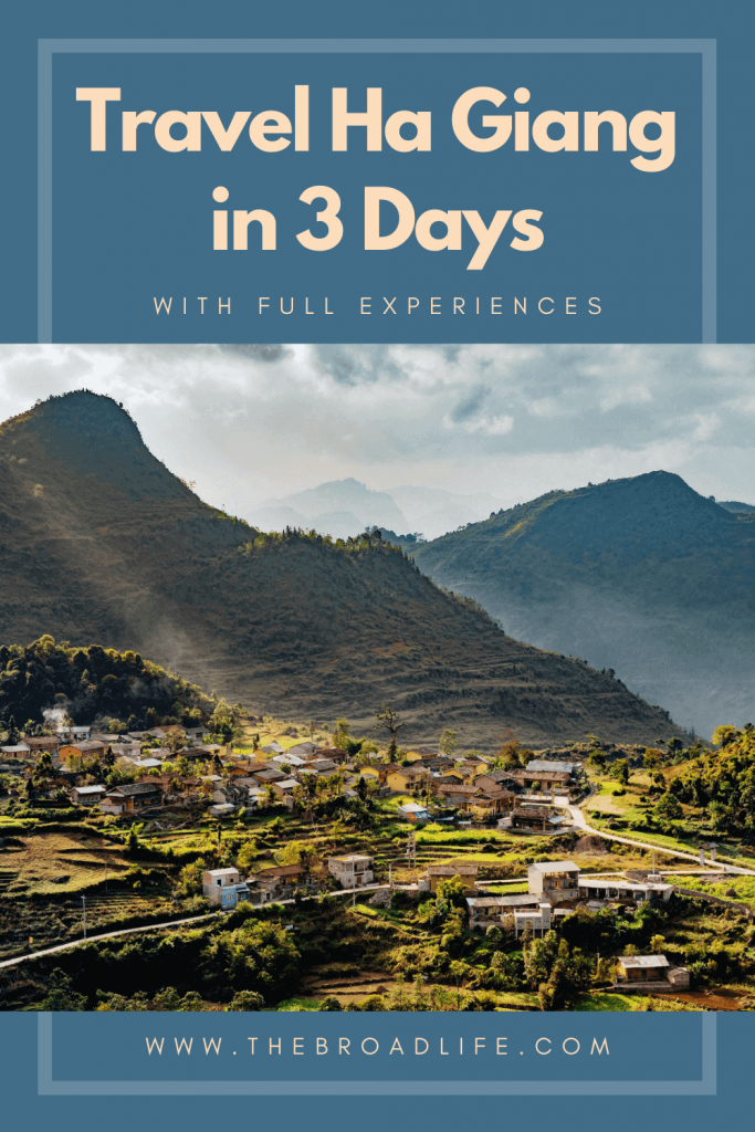 Travel Ha Giang in 3 Days - The Broad Life's Pinterest Board