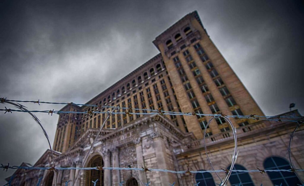 abandoned michigan central station