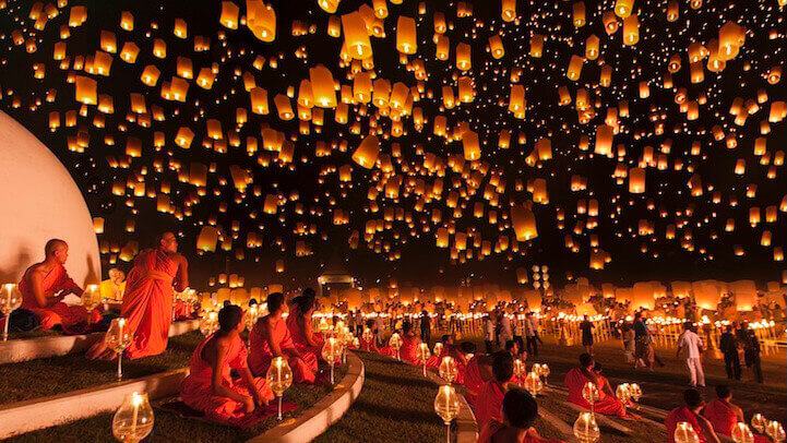 Yi Peng lantern festival