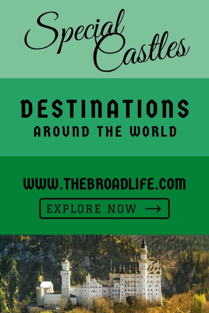 the broad life's pinterest board for special castles around the world
