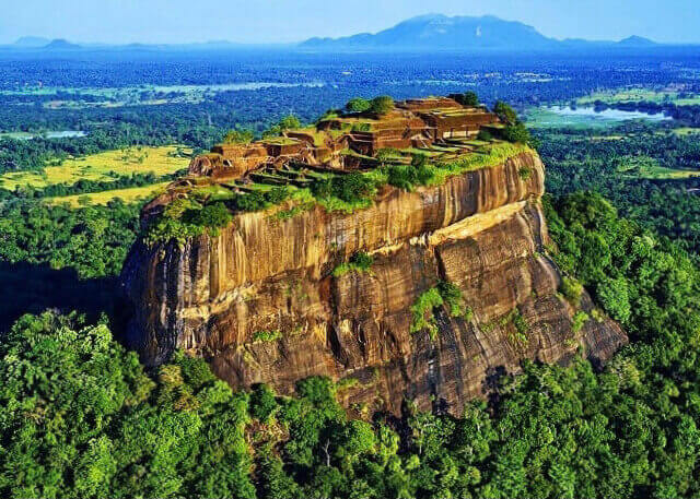 Sigiriya is an ancient rock fortress