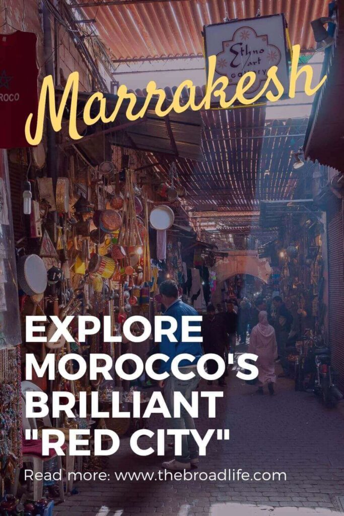 marrakesh morocco red city - the broad life pinterest board