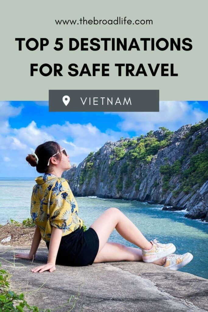 pinterest board the broad life - 5 destinations to safe travel in vietnam