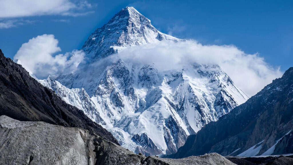 Mt. K2's peak
