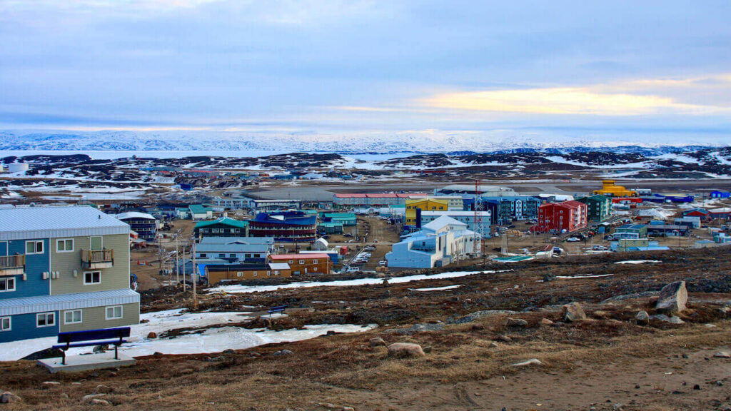 city of iqaluit Nunavut is one of the most remote destinations in the world