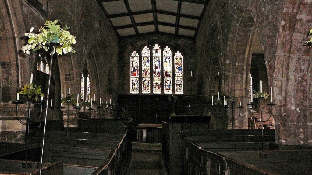 inside Holy Trinity church, one of travel destinations in England you must visit in York