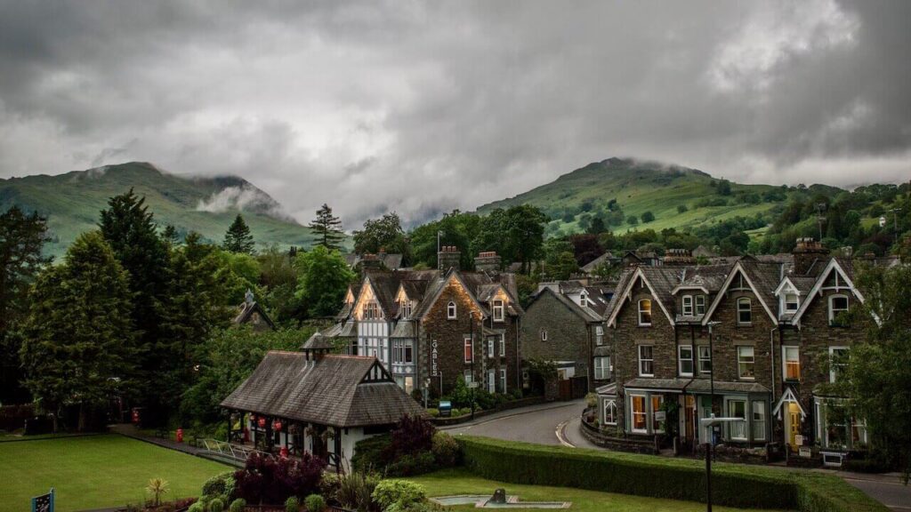The cottages in Ambleside Lake District