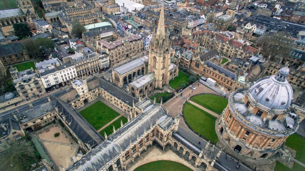 oxford university in the city of oxford is one of the top travel destinations in England