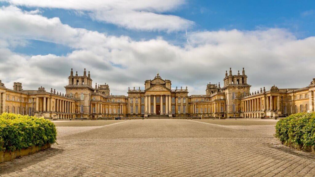 blenheim palace in oxfordshire
