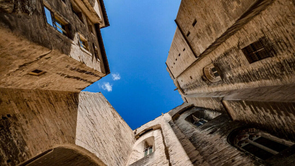 Palais des Papes is a historical palace in Avignon France