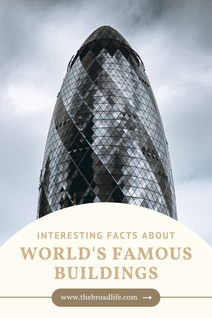 interesting facts famous buildings - the broad life pinterest board