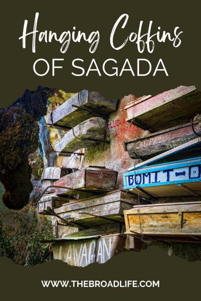 hanging coffins of sagada - the broad life pinterest board