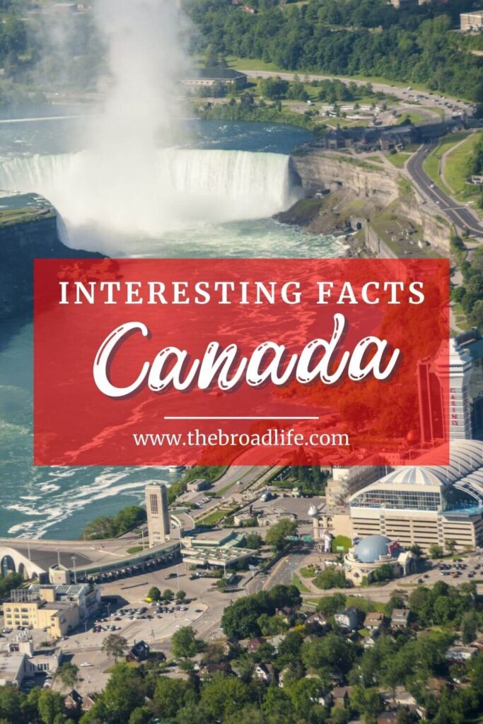 interesting facts about canada - the broad life pinterest board