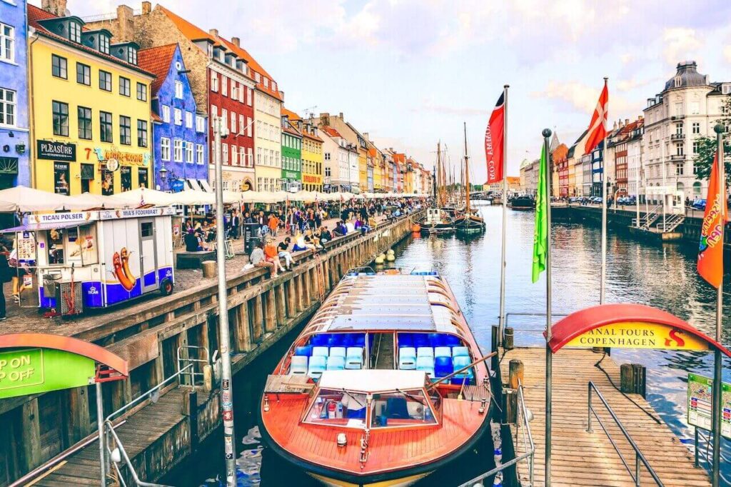 Nyhavn Copenhagen Denmark most colorful cities in the world