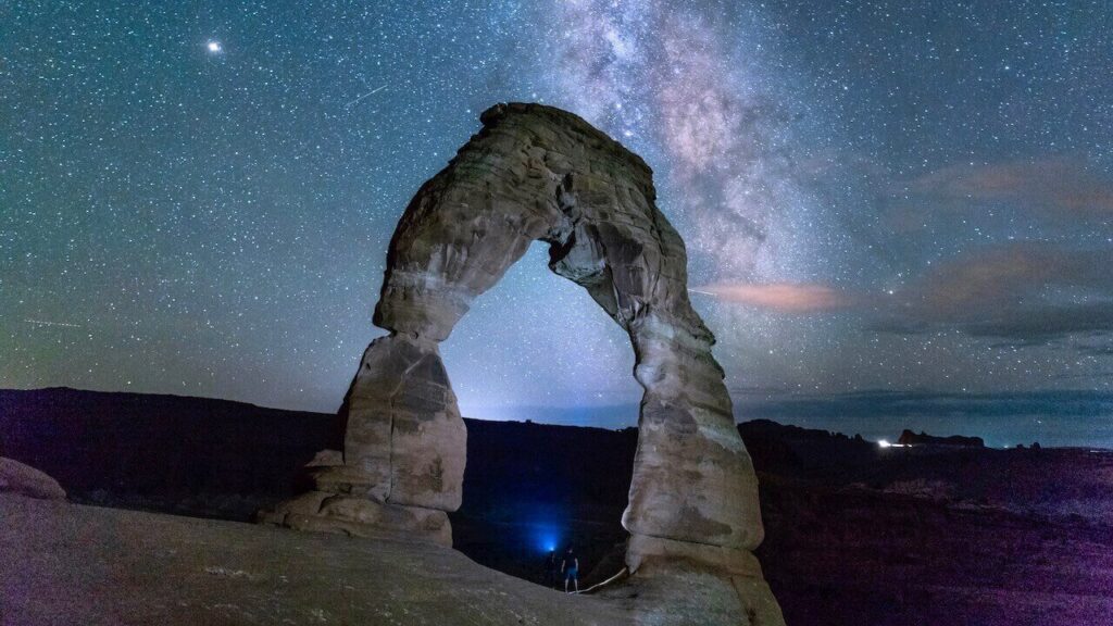 stargazing arches national park