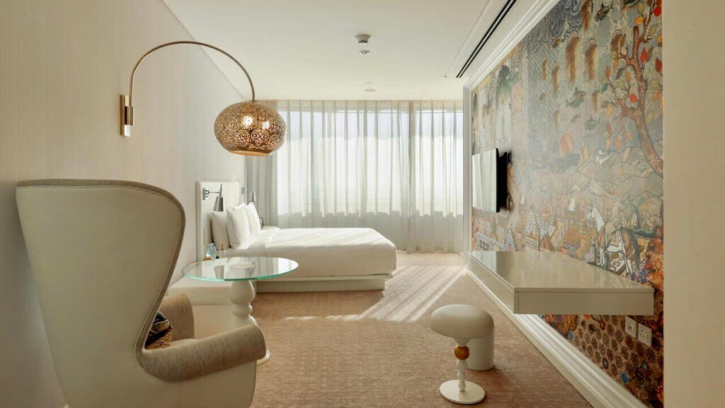 A room in Mondrian Doha hotel