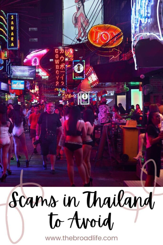 scams in thailand to avoid - the broad life pinterest board