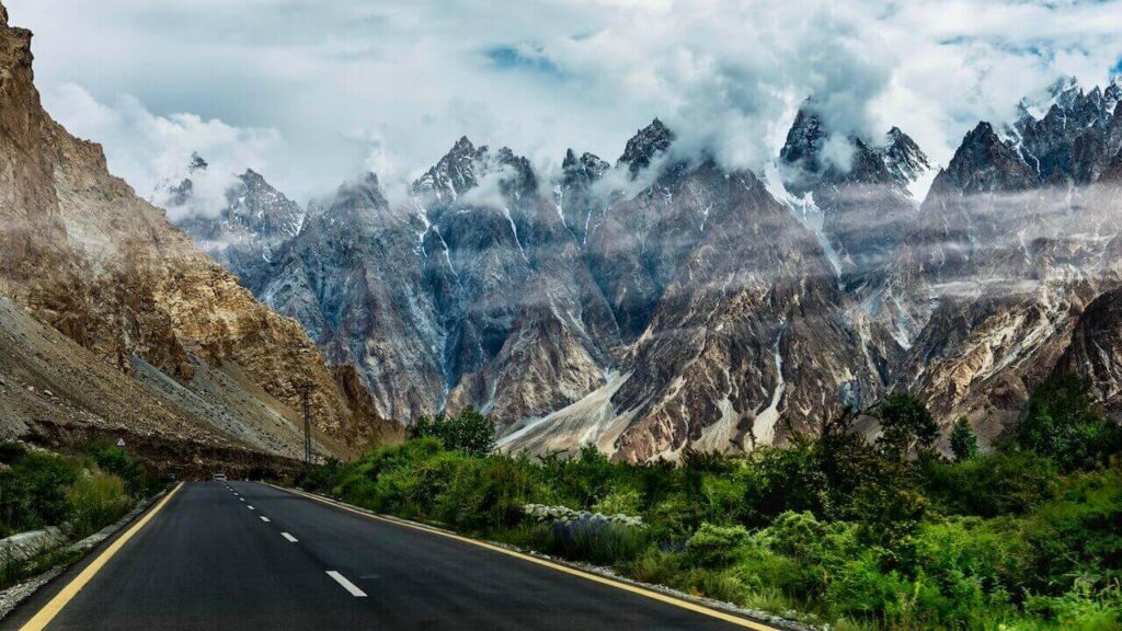 Karakoram Highway Passu Cones
