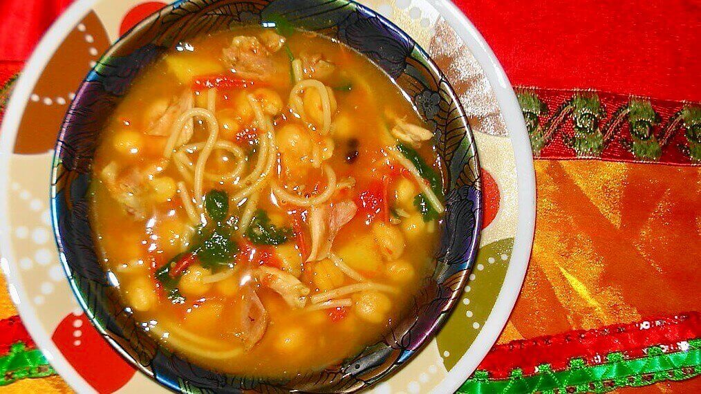 moroccan harira soup vegetarian