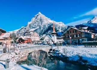 Kandersteg switzerland is one of the best places to travel in january