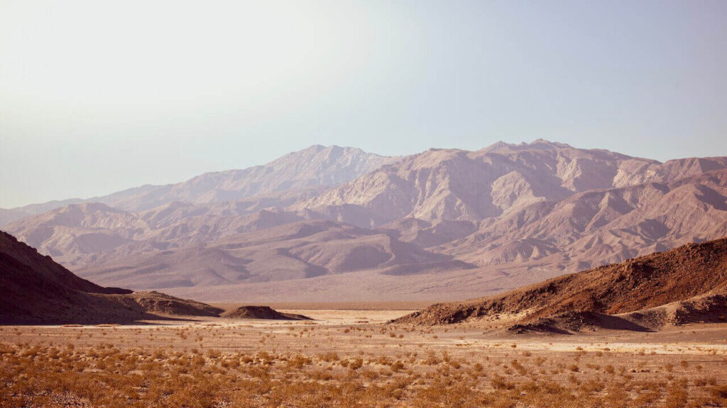 The vast land of Death Valley National Park