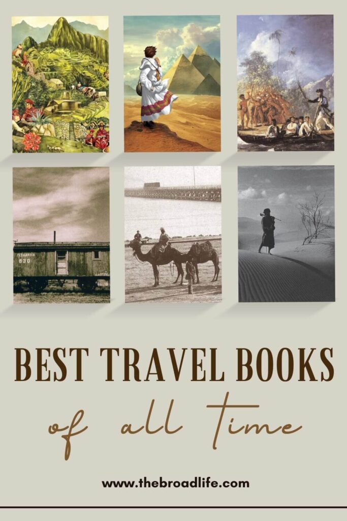 best travel books of all time - the broad life pinterest board