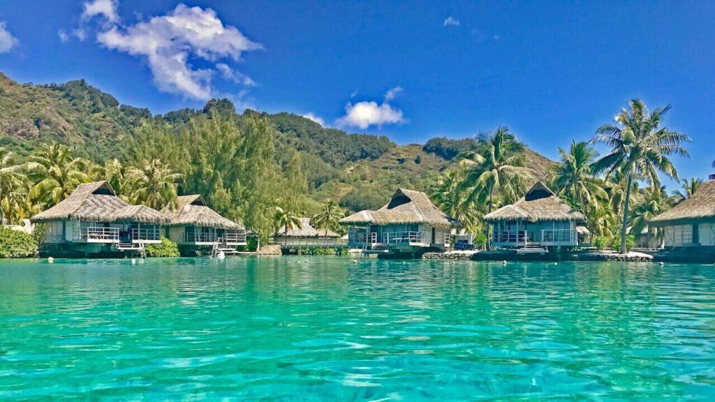 bora bora is one of ideal tropical islands for a honeymoon