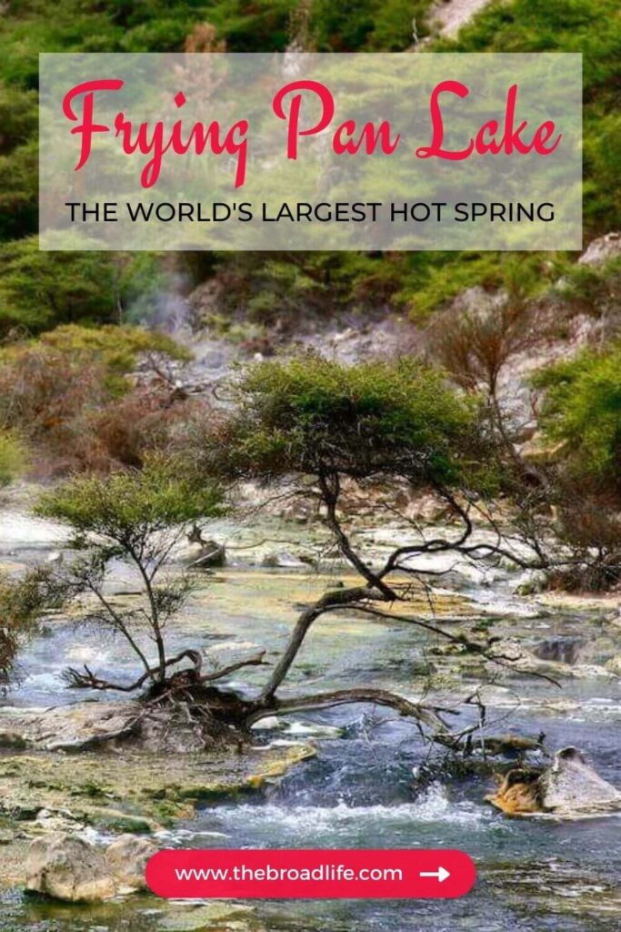 frying pan lake the world's largest hot spring - the broad life pinterest board