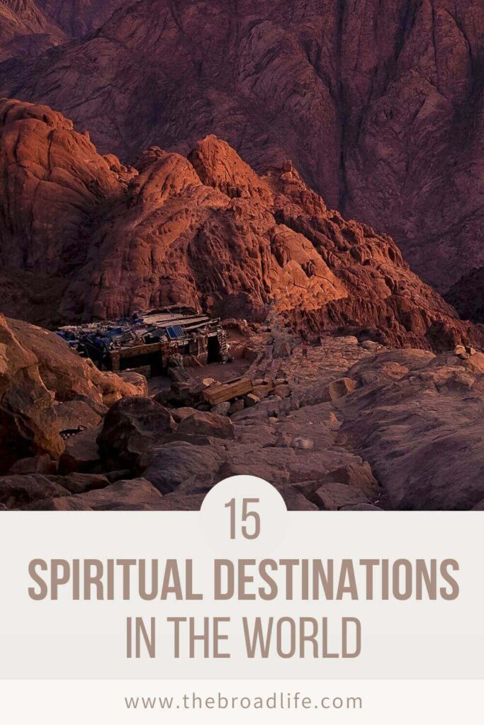 15 spiritual destinations in the world the broad life pinterest board