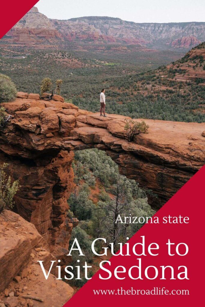a guide to visit sedona arizona - the broad life pinterest board