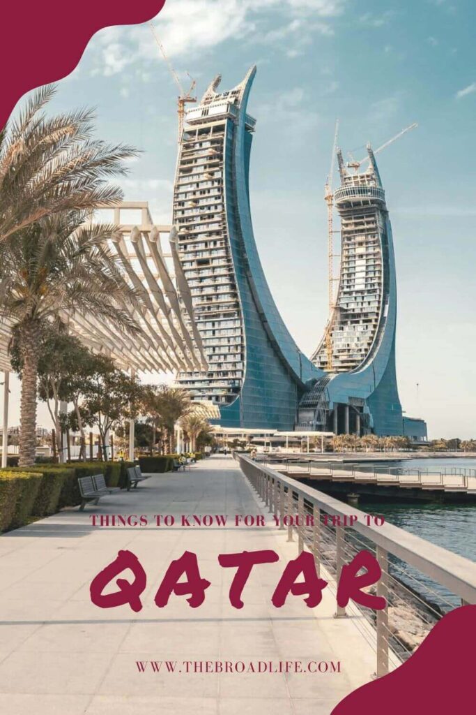 things to know for your trip to visit qatar - the broad life pinterest board