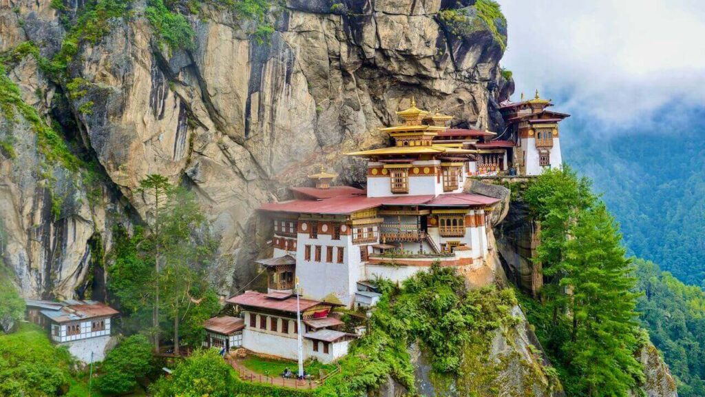 paro taktsang tiger's nest monastery bhutan