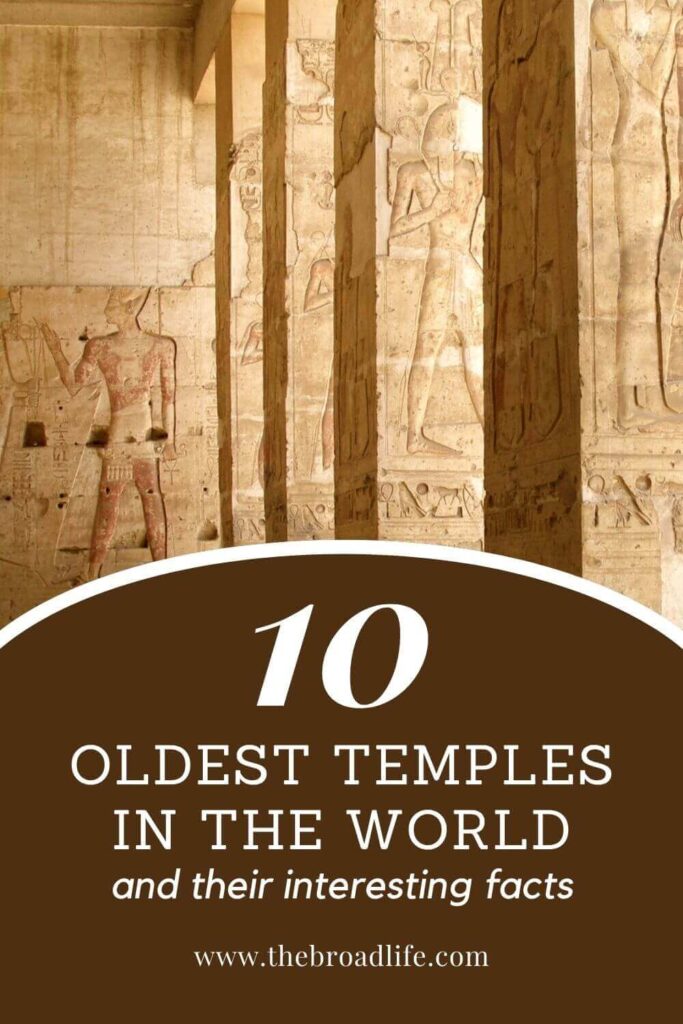 10 oldest temples in the world - the broad life pinterest board