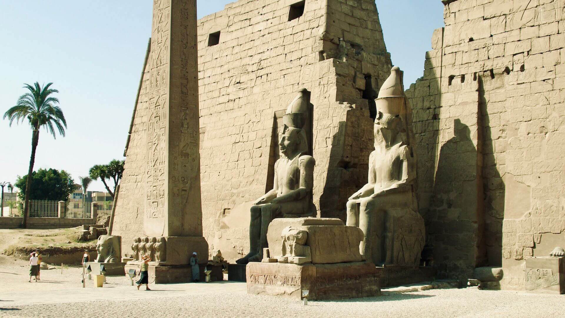 luxor temple in egypt, one of the oldest temples in the world