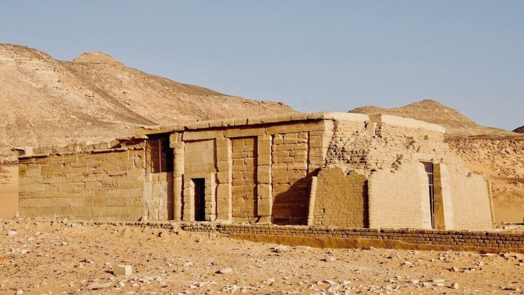 amada temple in nubia egypt - one of the oldest temples in the world
