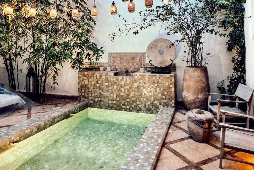 A traditional hammam and massage in  Morocco