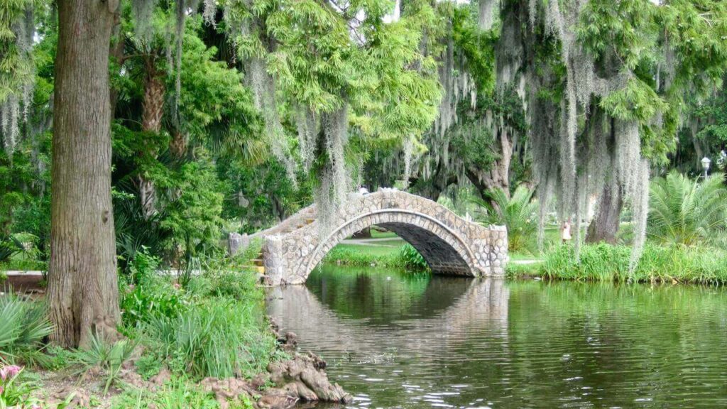Bayou Bridge in New Orleans City Park