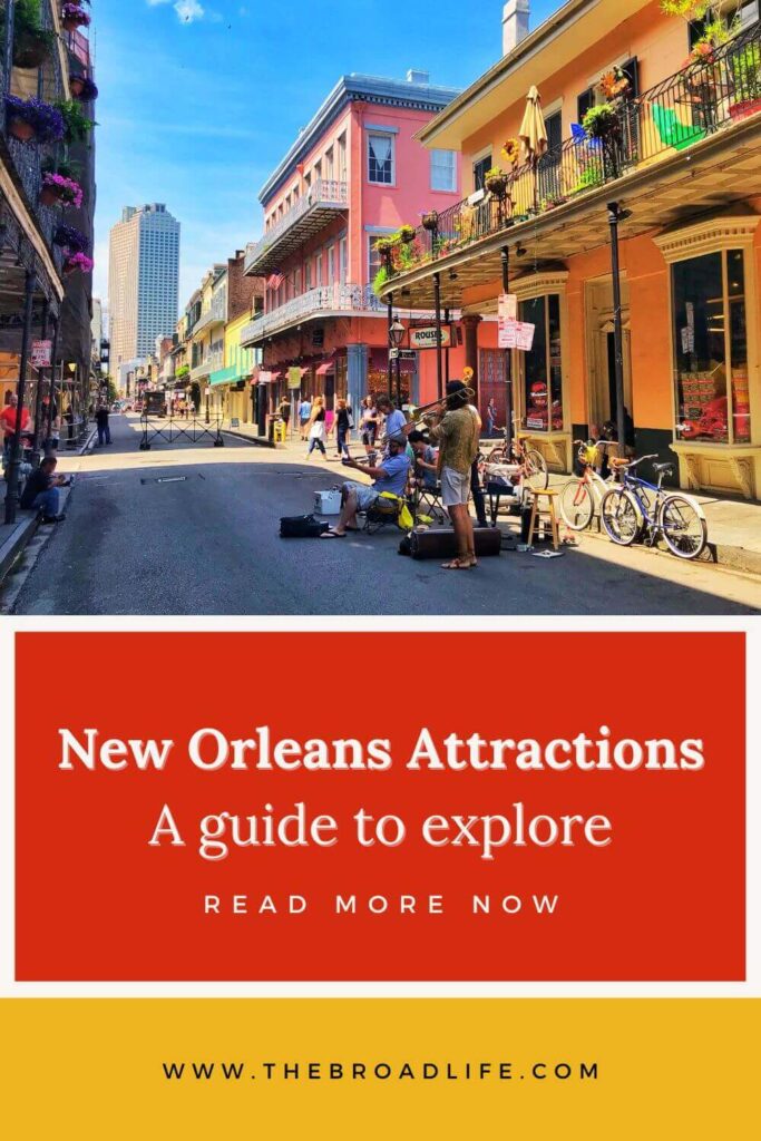 new orleans attractions guide to explore - the broad life pinterest board