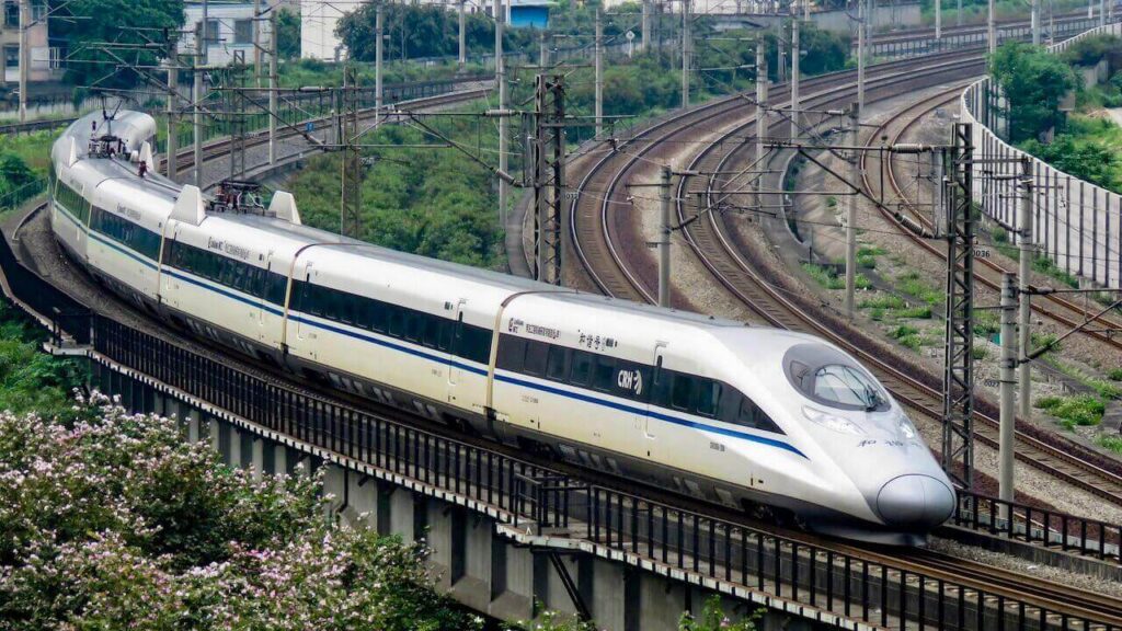 china railway crh380a high speed train